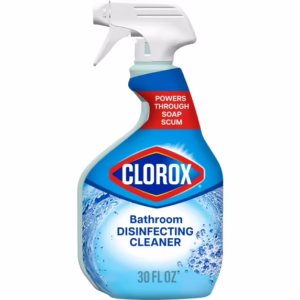 Clorox Bathroom Disinfecting Cleaner and Shower Cleaning Supplies Spray