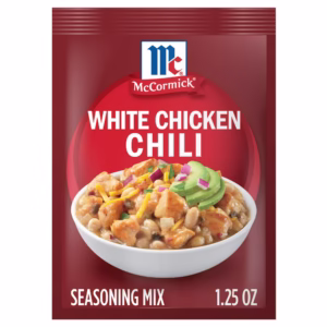 McCormick White Chicken Chili Seasoning Mix, 1.25 oz Packet