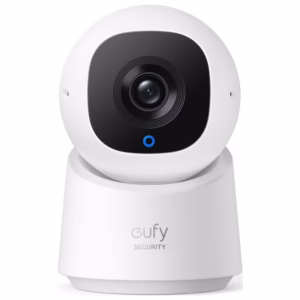 eufy Solo Indoor-Cam C220 Wired 2K Surveillance Camera, 24/7 Recording, AI Human Detection
